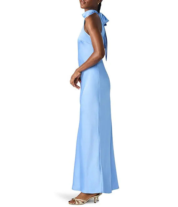 Lara Dress in Aurora Blue