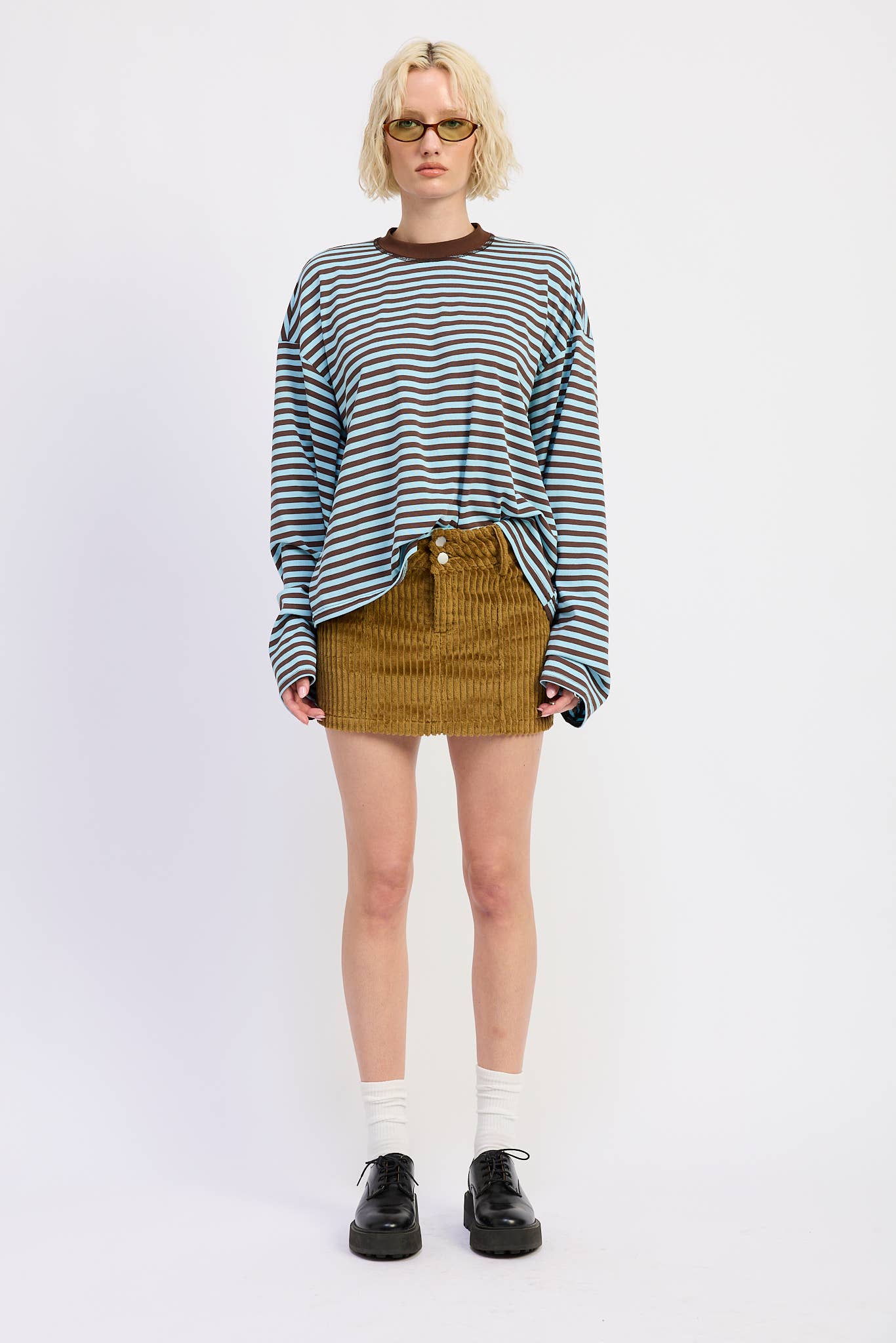 As You Go Stripe Top