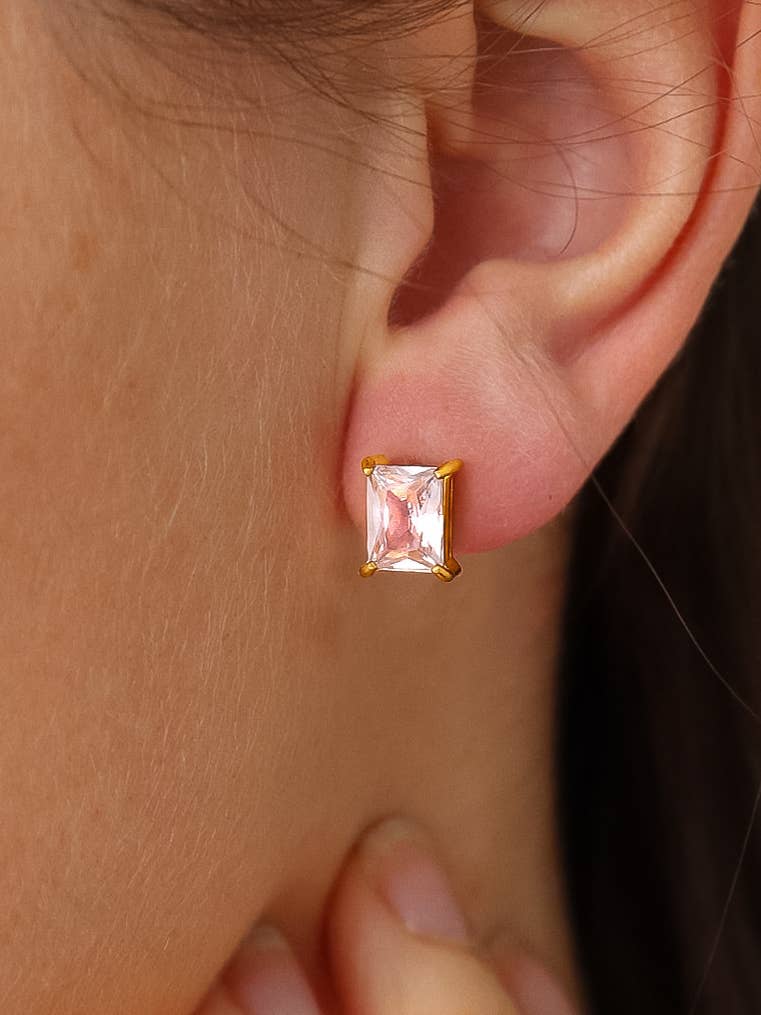 Ava Emerald Earrings