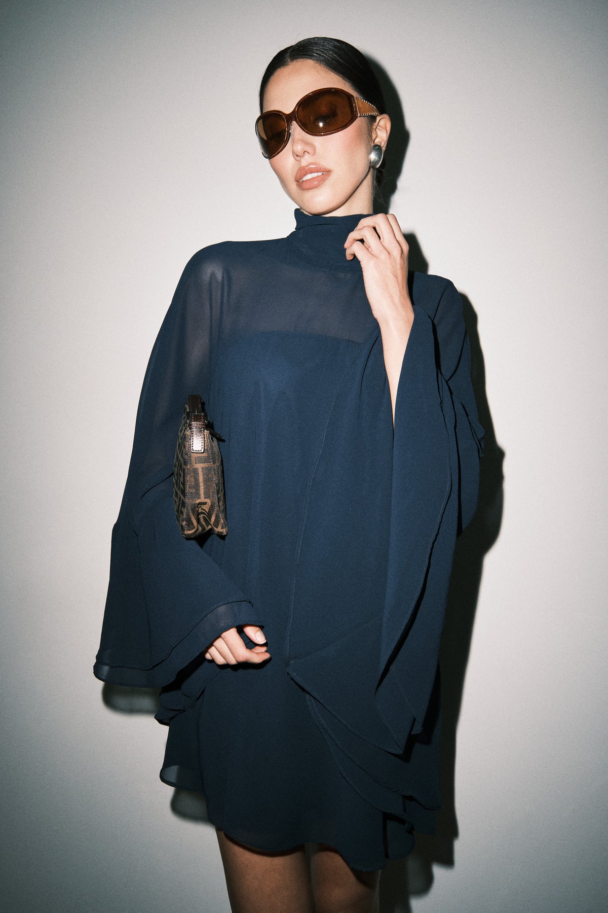 Emory Sheer Mini Dress