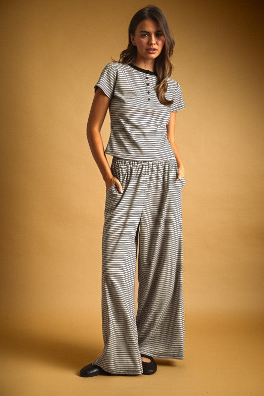 Cynthia Striped Pants
