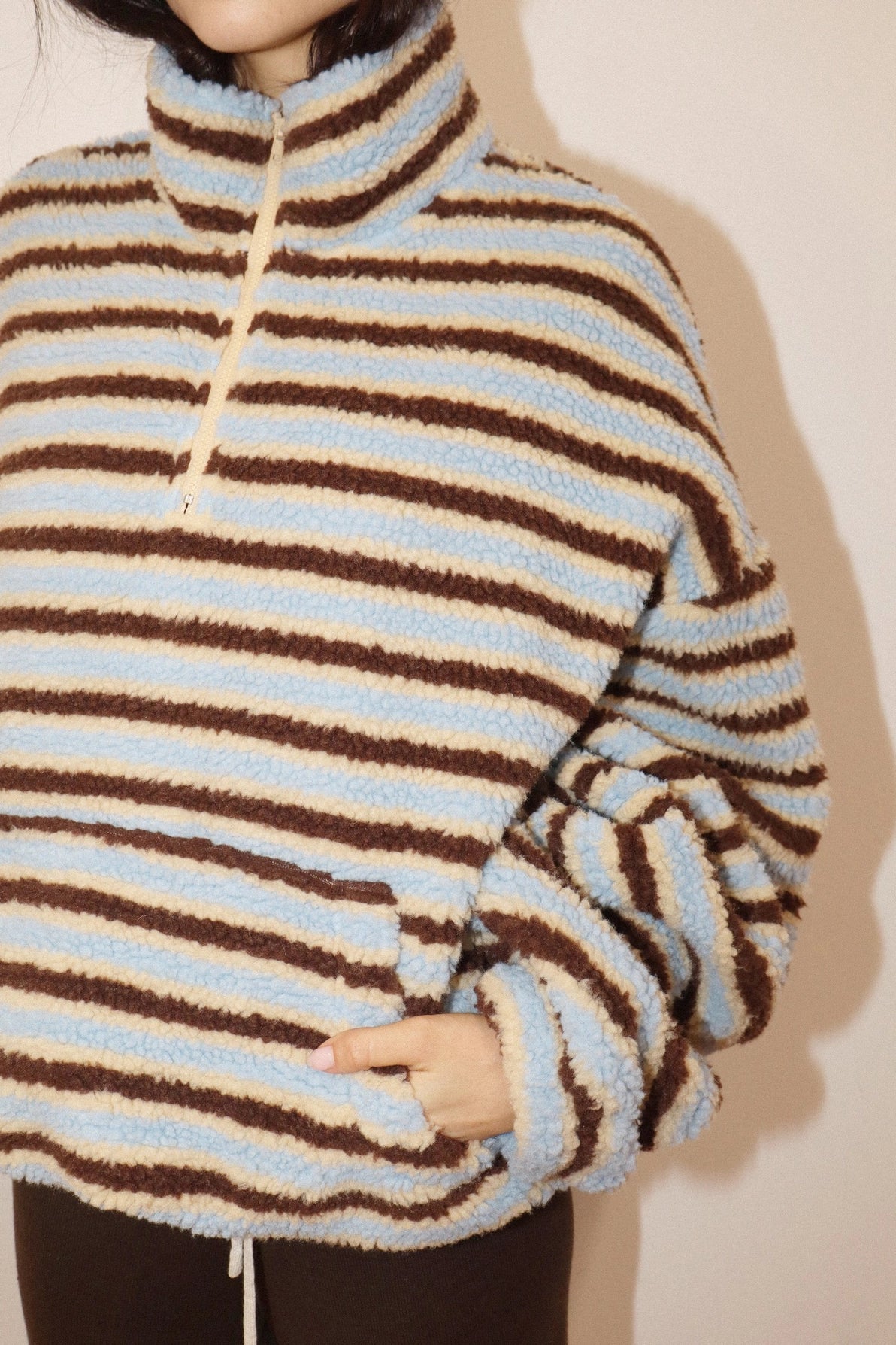 Carlyn Sherpa Pullover