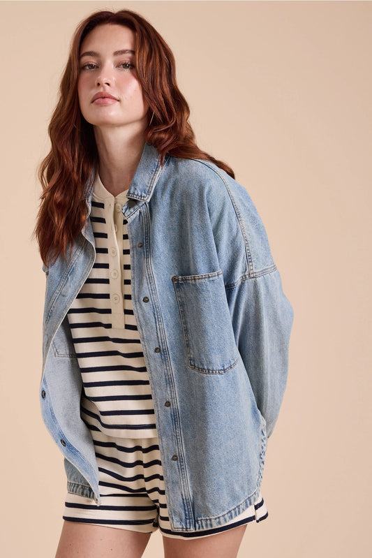 Washed Denim Jacket