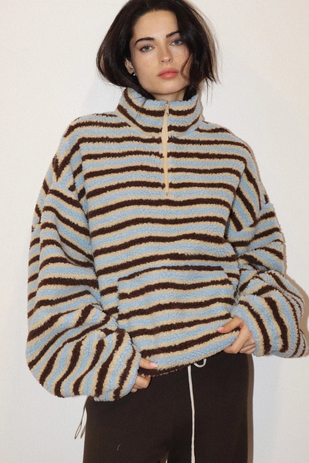Carlyn Sherpa Pullover