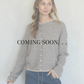 Pinstripe Piper Cardigan in Natural