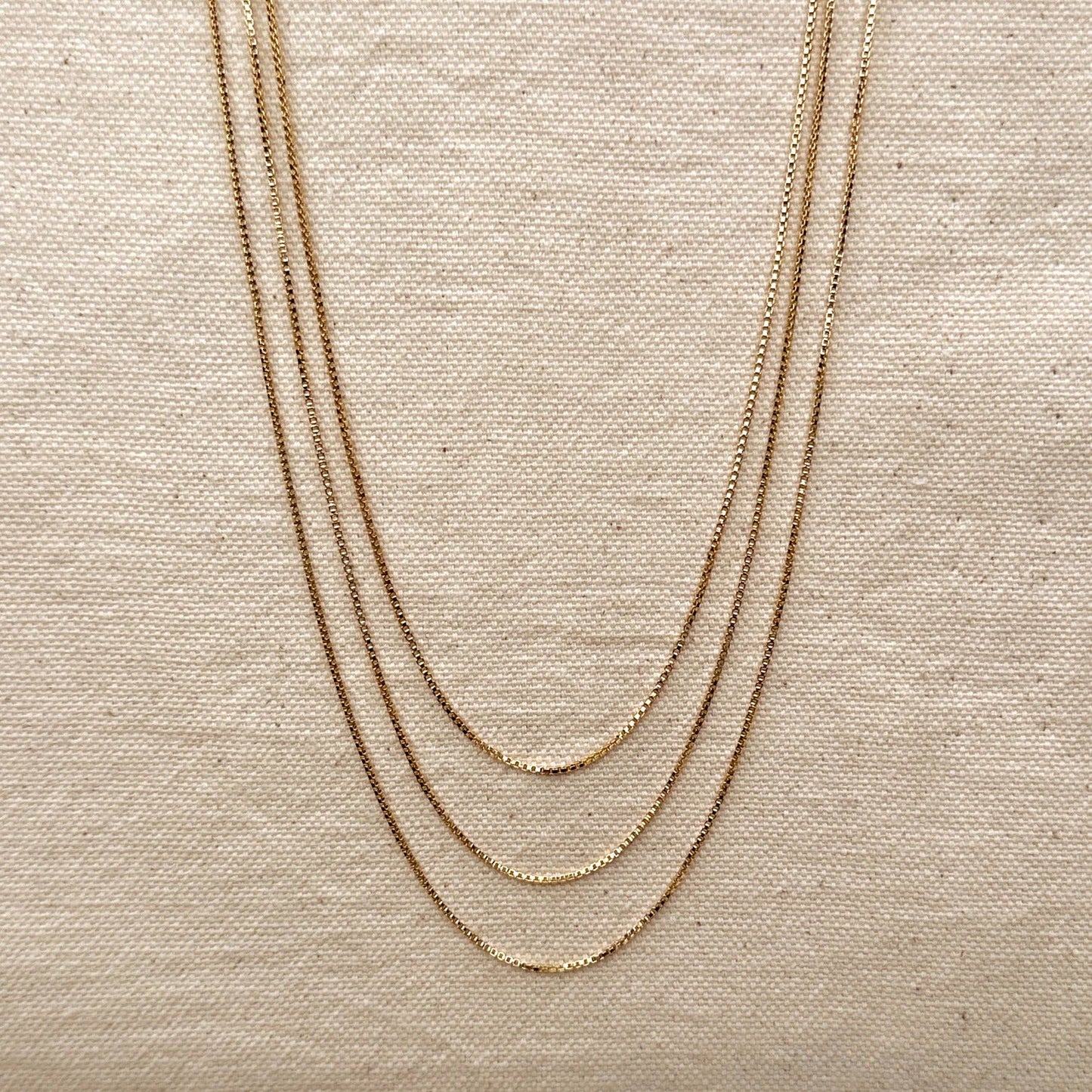 Box Chain Necklace