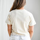 Iowa State Lasso Luxe Heavyweight Crop Tee
