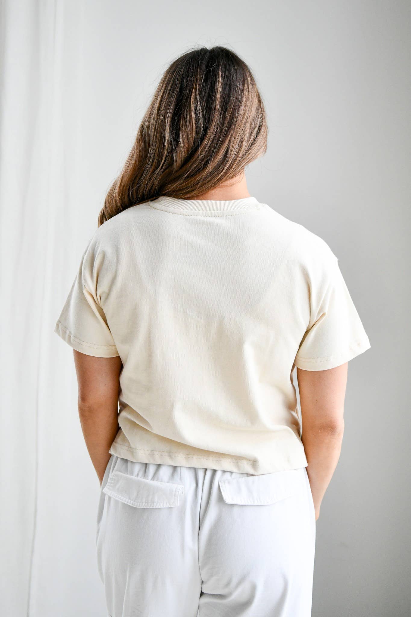 Iowa State Lasso Luxe Heavyweight Crop Tee