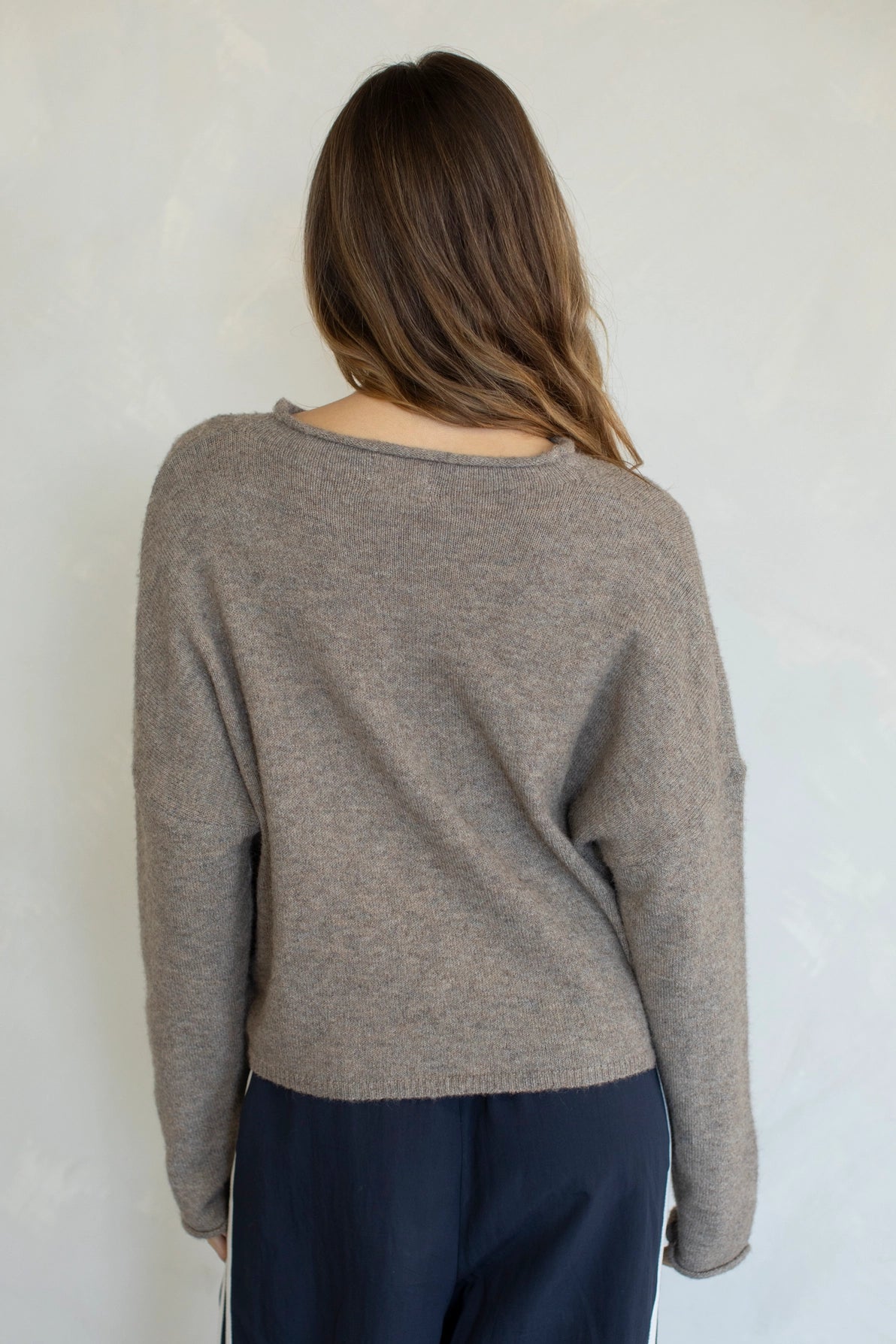 Piper Cardigan in Mocha