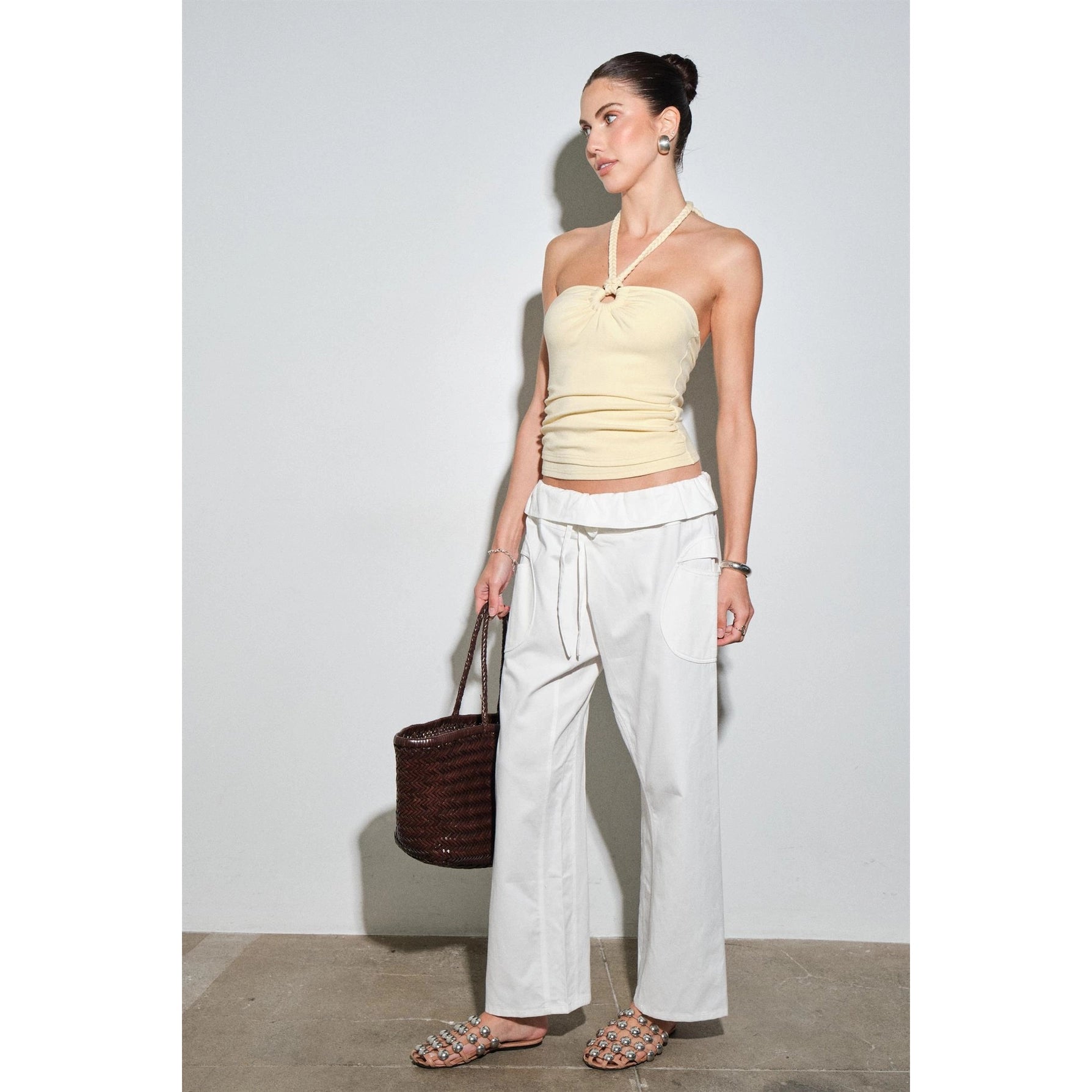 Naomi Braided Halter Top