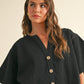 Miranda Romper in Black