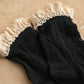 Crochet Trim Socks