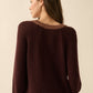 Kendall Cardigan in Burgundy