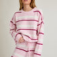 Heidi Pink Stripe Pants