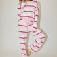 Heidi Pink Stripe Sweater