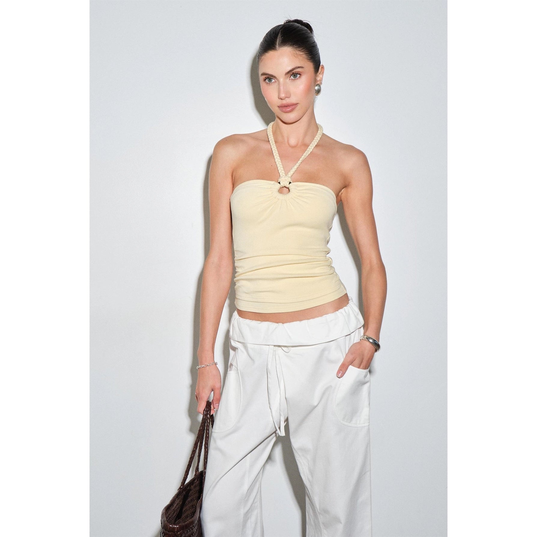 Naomi Braided Halter Top
