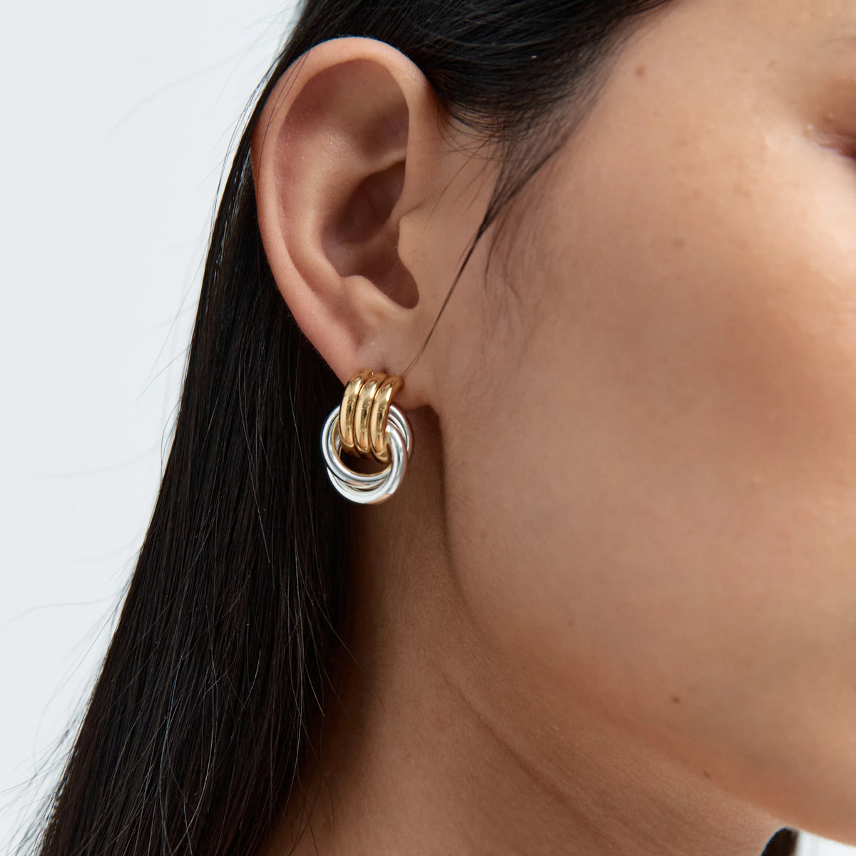Baby Knot Earrings Mixed