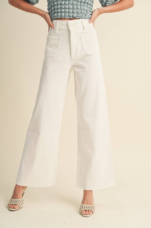 Gina Pants in White