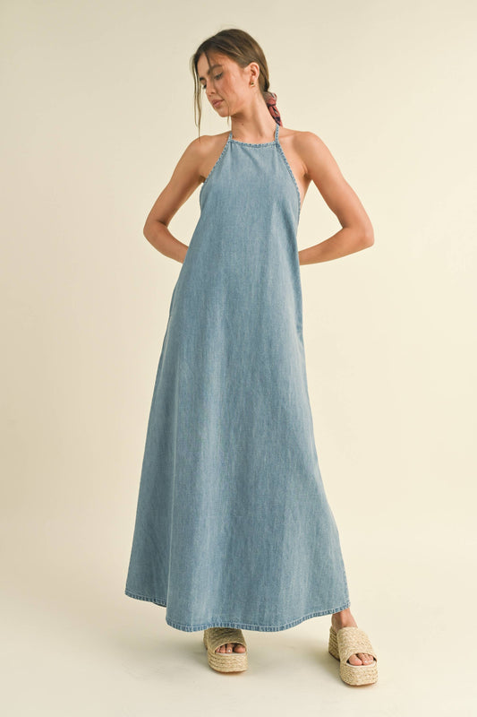 Denim Maxi