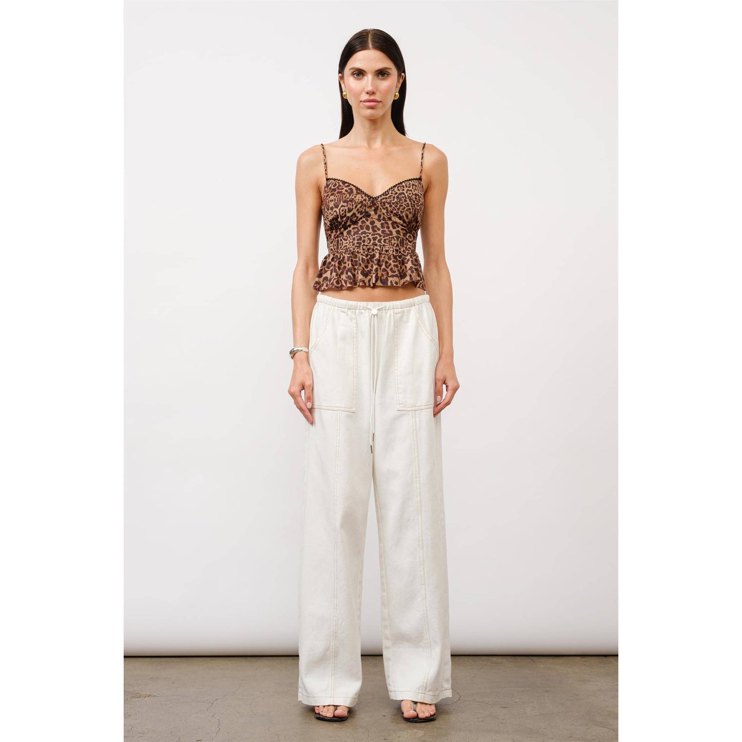 Leona Leopard Top