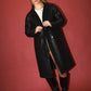 Leather/Sherpa Trench