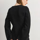 The Tyler Cardigan in Black