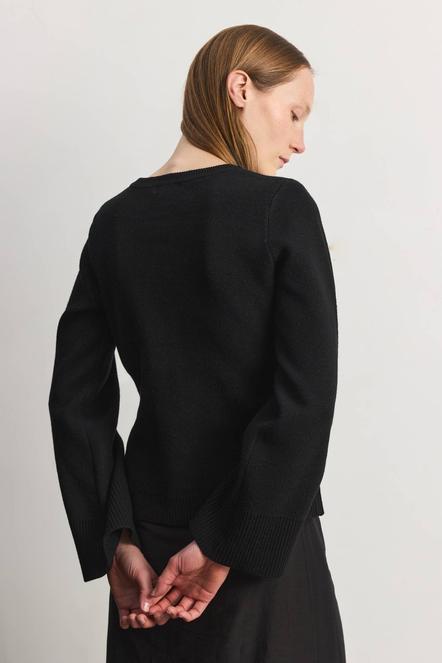 The Tyler Cardigan in Black