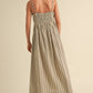 Gwen Stripe Long Dress