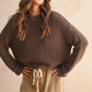 Essential Knit Sweater in Chocolate