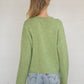 Piper Henley Pullover in Matcha