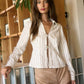 Stripe Collar Long Sleeve