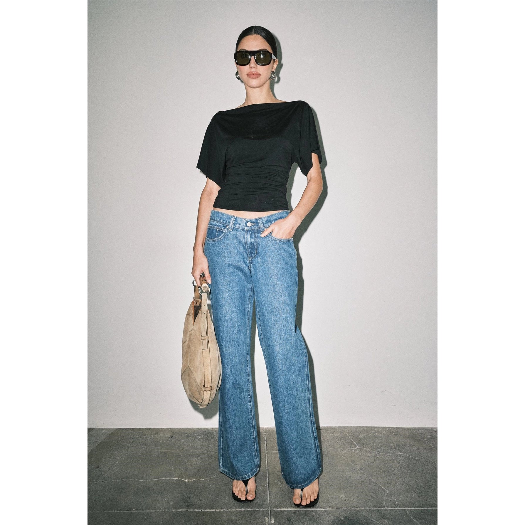 Evie Cowl Neck Top
