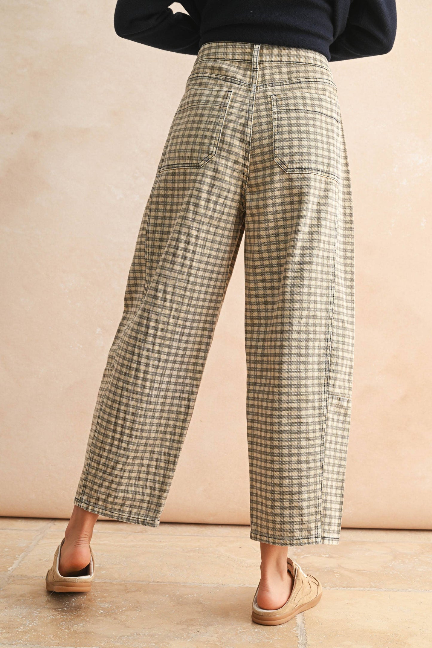 Mini Checker Pants