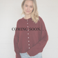 Piper Cardigan in Wine
