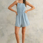 Clara Baby Blue Romper