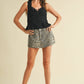 Jade Leopard Mini Skirt