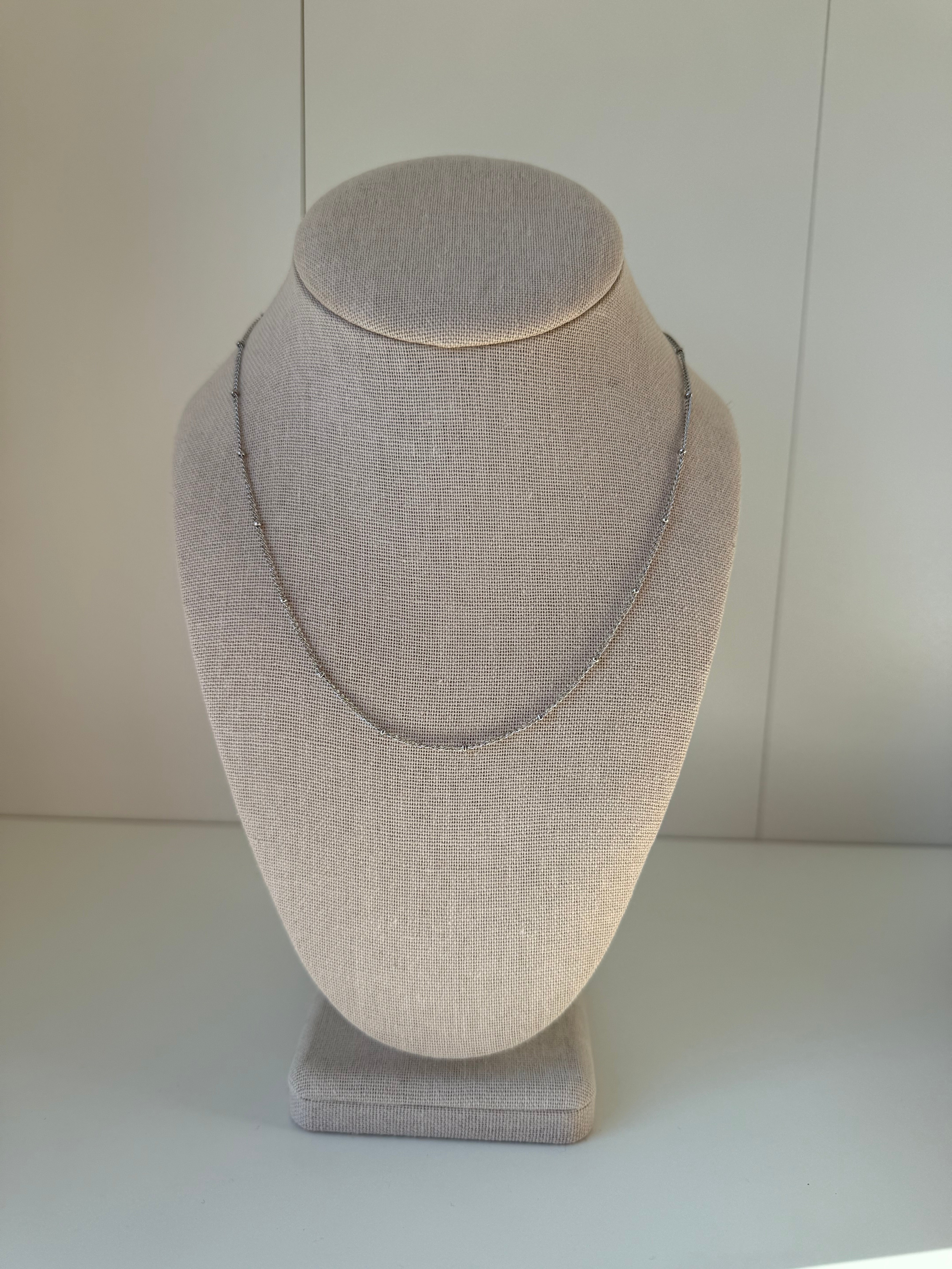 Satellite Necklace in Silver