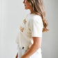 Iowa State Lasso Luxe Heavyweight Crop Tee