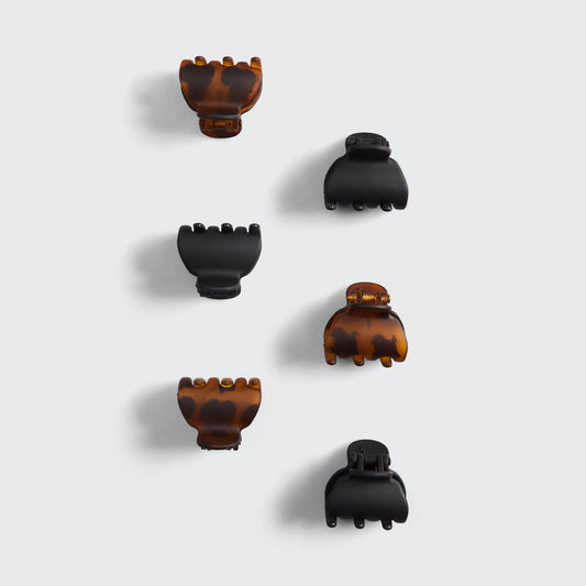 XS Claw Clip 6pc Set