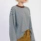 As You Go Stripe Top