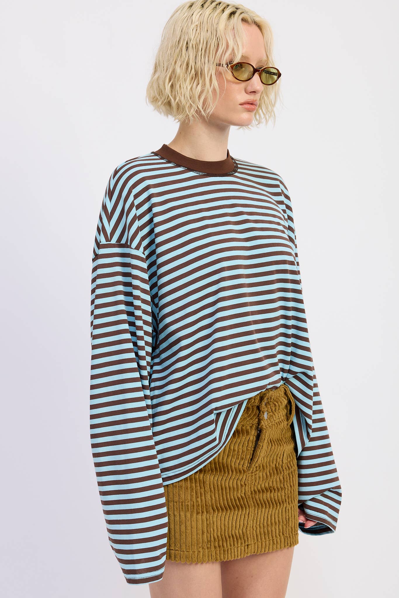 As You Go Stripe Top