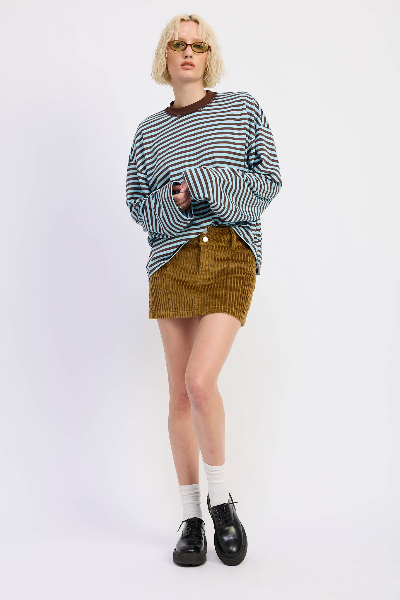 As You Go Stripe Top