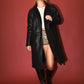 Leather/Sherpa Trench