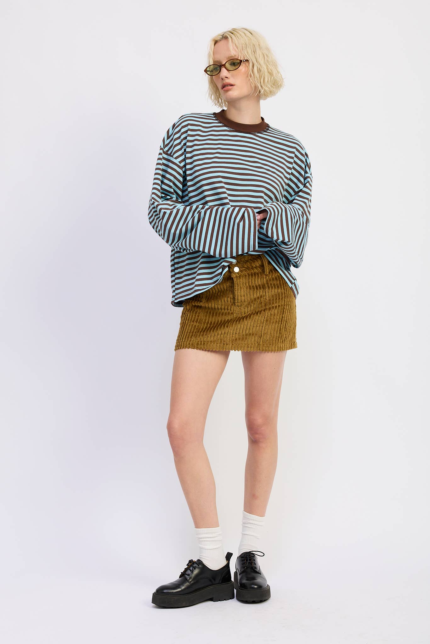 As You Go Stripe Top