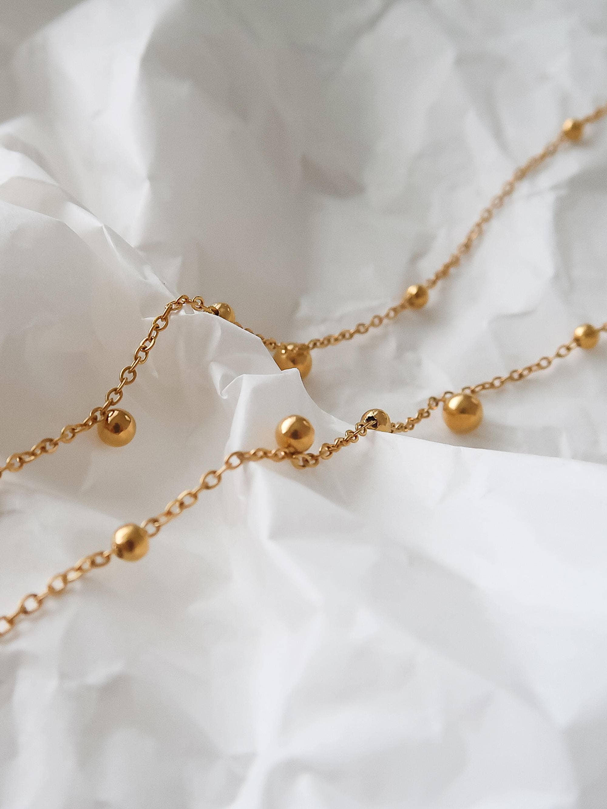 Beaded Y Lariat Necklace