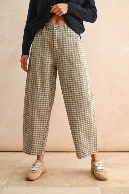 Mini Checker Pants