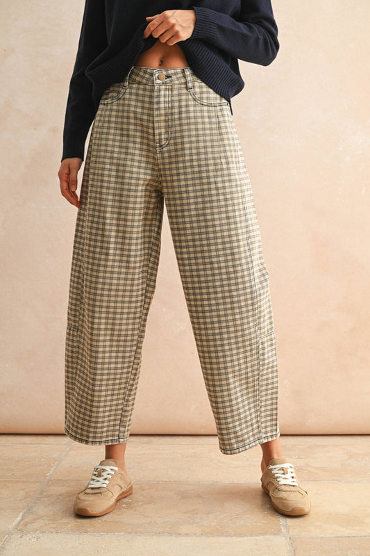 Mini Checker Pants