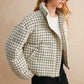 Black + White Tweed Jacket