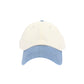 Two-Tone Cotton Twill Denim Cap