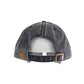 Acid Wash Ball Cap in Black
